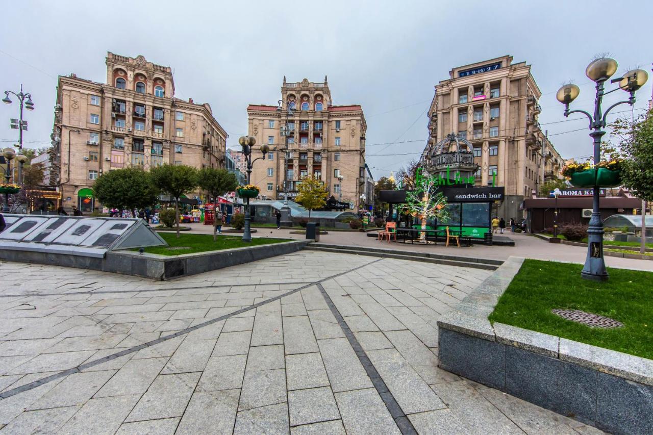 Дружелюбная квартира на Майдане Незалежности Киев Экстерьер фото